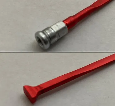 Red Aluminum Bladed Spokes 280mm Long • $15