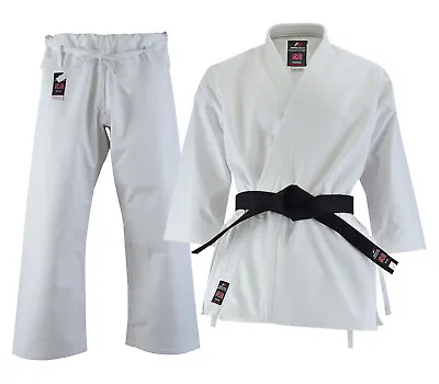 Malino Heavy Weight Karate Gi Uniform 14oz 100% Cotton Canvas Both Sides Brushed • £54.58