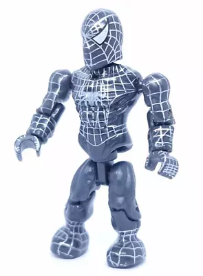 Mega Bloks Construx Rare Spiderman 3 Figure Black Spiderman Evil Peter Figure • $49.86