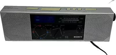 VINTAGE SONY DREAM MACHINE FM/AM ALARM CLOCK RADIO EZ-7-Made In JAPAN-TESTED • $29.99