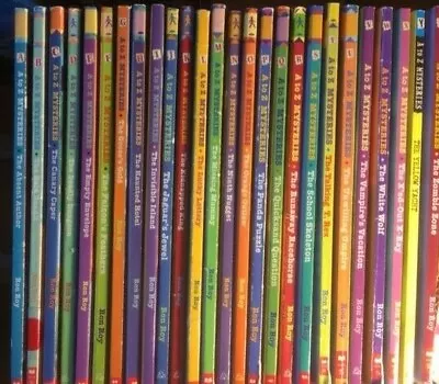 A To Z Mysteries Complete Series Set Roy 26 Lot K L M N O P Q R S T U V W X Y Z • $61.99