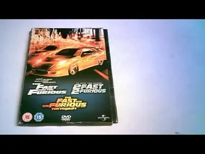 The Fast And The Furious 2 Fast 2 Furious Fast And The Furious Tokyo Drift 3 DVD • £2.46