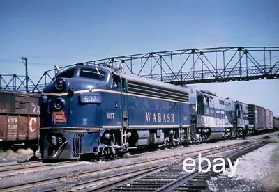Wabash 637 Duplicate Railroad Slide. • $2.20