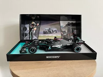 Lewis Hamilton Mercedes W11 British GP 2020 1:18 Minichamps • £189.99