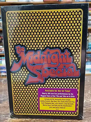 The Midnight Special DVD Set (6 Discs) RARE 1970's Music TV Show *NEW/SEALED* • $32.95