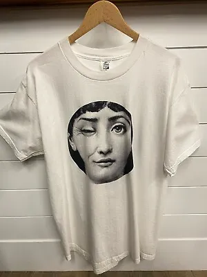 Vintage Fornasetti Pop Art Face Graphic 90s RARE Large • $599.99