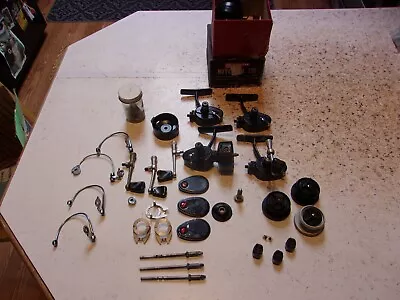 Vintage Assorted Lot Of Garcia Mitchell 408 409 320 Fishing Reel PARTS Nice Lot! • $79