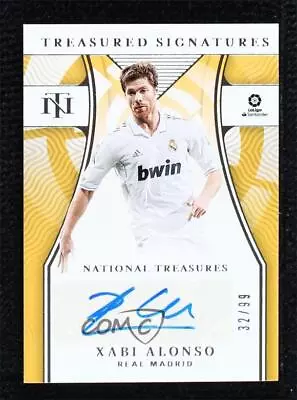 2021 Panini Chronicles Treasuerd Signatures La Liga /99 Xabi Alonso #TS-XA Auto • $194.80