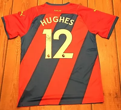 £117.99 • Buy WILL HUGHES Signed CRYSTAL PALACE FC SHIRT COA Premier League