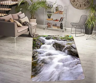 3D Cool Water Flow ZHUA3134 Game Non Slip Rug Mat Photo Carpet Vera 2023 • $32.10