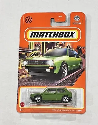 2024 Matchbox 1976 Volkswagen Golf GTI MK1 Green No Number Variant Diecast Toy • $7.39