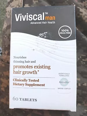 Viviscal Man Advanced Hair Health 60 Tablets Ex 09/30/2024 • $9