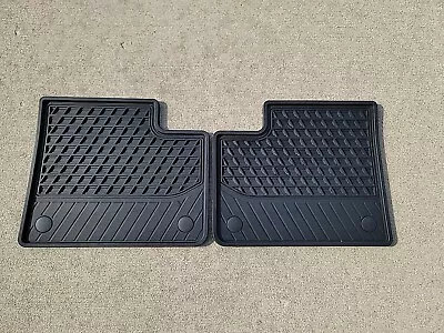 2012-2017 Mercedes Benz Genuine OEM GLE ML350. ML550 Rear Rubber Floor Mats • $55