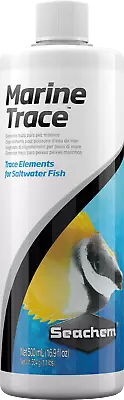 Seachem Marine Trace 500ml Broad Range Trace Elements For Saltwater Reef Fish • $26.49