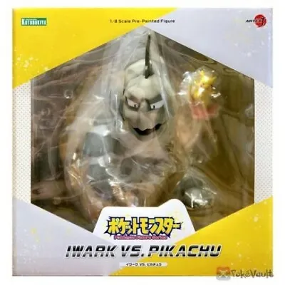 NEW KOTOBUKIYA ARTFX J Pikachu Onix Vs Pikachu 1/8 Scale Figure From Japan • $213.88