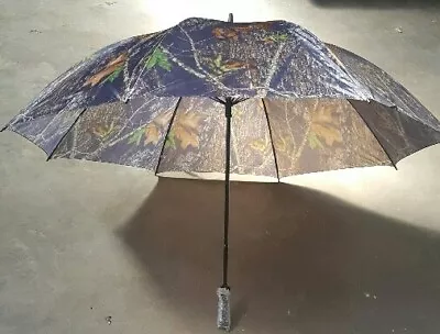 60   Camo Umbrella With Metal Shaft And Clear Handle With Name Or Business Card • $14.95