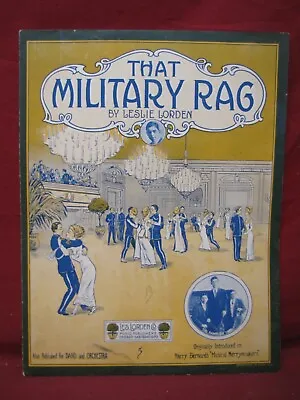 Antique/Vintage That Military Rag  Sheet Music #123 • $24.99