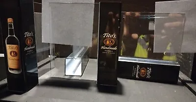 12 Table Top Stand Alone Acrylic Menu Holders Titos Vodka Ad Display Restaurant  • $20
