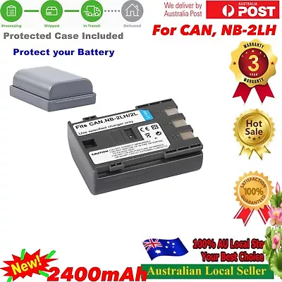 NB-2L NB-2LH Battery For Canon EOS 350D 400D Rebel XT XTi MV800i MVX350i Camera • $15.65