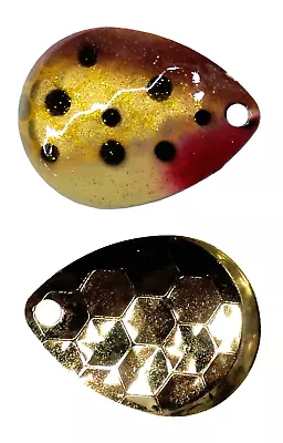 Custom #4 Colorado Blade 2 Pks Of 3=6 Blades Size 4 Gold-Plated Goby #BLCP-20 • $13.99