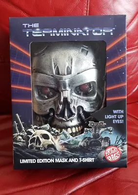 Fright Rags The Terminator 2014 Limited Edition Mask & XL T-Shirt Brand New🤖 • $237.14