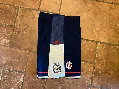 UCONN Huskies Authentic Team Issued Game Worn Used Basketball Shorts • $199