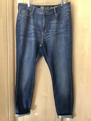 Marks And Spencer Indigo Collection Skinny Jeans Size 18. • £3