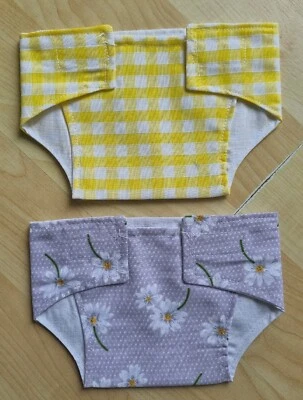 £3.99 • Buy Set Of 2 Fabric Nappies 14 - 16 Inch Dolls My First Baby Annabell/Reborn (20)