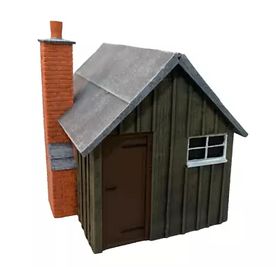 Skytrex  7/113 O Gauge 7mm Scale Sleeper Built Lineside Platelayers Hut • £15.99