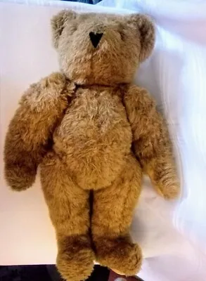 Vntg The Vermont Teddy Bear Company Jointed Brown Bear 16”  Cute! • $4.99