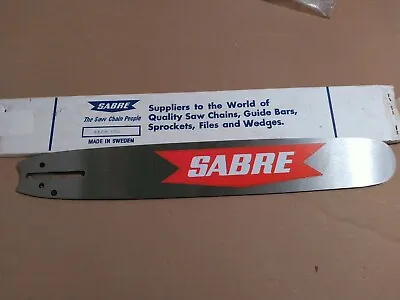 Vintage Sabre 18 Inch Chainsaw Bar 3/8 Pitch .050 Gauge • $10