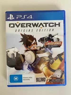 $6.50 • Buy Overwatch Origins Edition PS4 VGC PAL