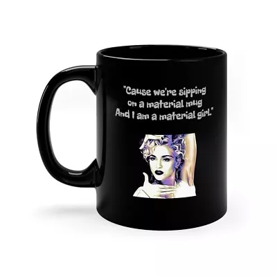 Madonna Black Mug • £9.64