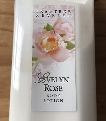 Crabtree & Evelyn Size 250ml Body Lotion Evelyn Rose Scent • £25