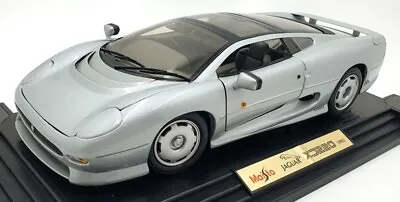 Maisto 1/12 Scale Diecast 33201 - 1992 Jaguar XJ220 - Silver Blue • $126.28