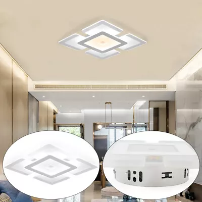 Modern Acrylic Crystal LED Ceiling Lamp Chandelier Pendant Lamp Lighting Fixture • $23.75