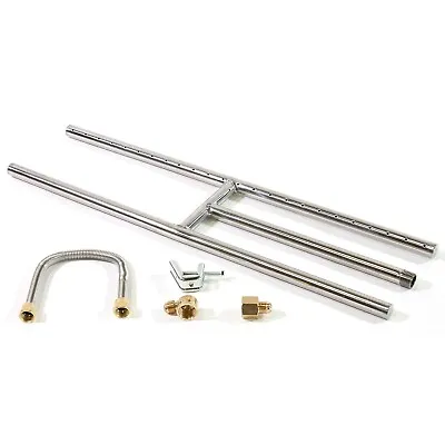 24  X 6  H-Burner Kit For Natural Gas Fireplaces • $59.95