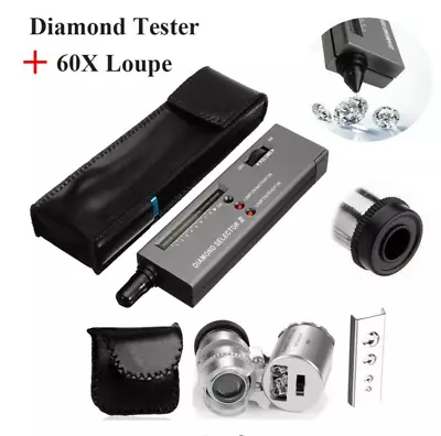 Gold Silver Test Kit Diamond Tester Precious Metal Testing Kit Digital Scale Set • $22.99