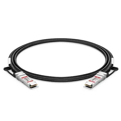 FS 100G QSFP28 Passive Direct Attach Copper Twinax Cable 1.5m (5ft) 116122 • $22.49