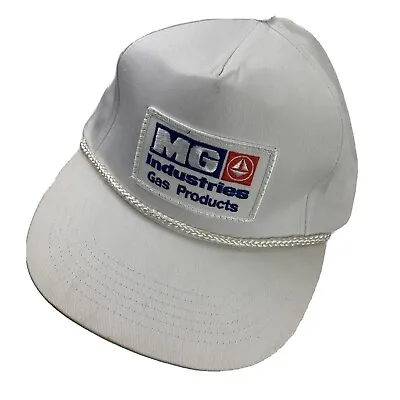 MG Industries Gas Products Ball Cap Hat Snapback Baseball • £15.55