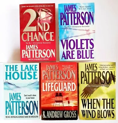 James Patterson Paperback Book Series - 2nd Chance Lake House Violets Lifeg.. • £2.98