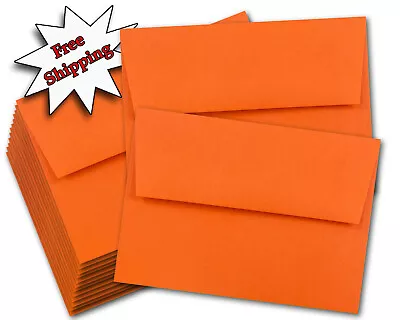 Pumpkin Orange A6 70lb Envelopes For 4 X 6 Invitation Announcement Shower • $92.11