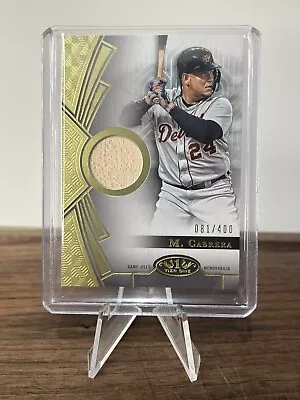 Miguel Cabrera 2023 Topps Tier One-Bat Relic/400 Detroit Tigers Game Used 🔥⚾️ • $10