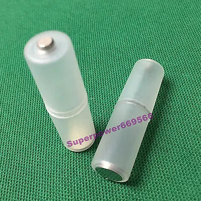 2PC  AAA To AA Size Battery Converter Case Adapter Holder 10440 To 14500 Spacer • $3.99