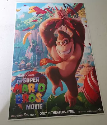 The Super Mario Bros. Movie Poster Wall Art Home Decor 11  X 17  Donkey Kong • $32