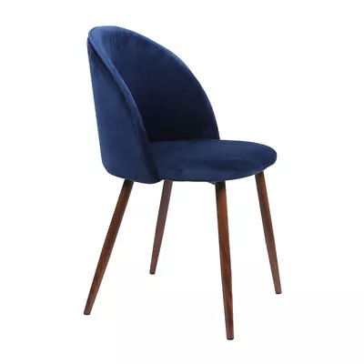 2x Dining Chairs Seat French Provincial Kitchen Lounge Chair Navy • $141.95