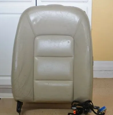 Volvo S80 07-13 Right Front (Passenger Side) Upper Seat (Backrest) Leather Beige • $175