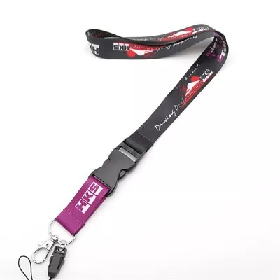 BLACK/RED HKS JDM Lanyard Neck Cell Phone KeyChain Strap Quick Release -!!! • $18.99