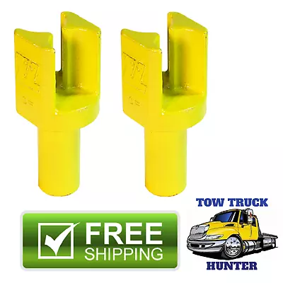 Chain Forks Zacklift Set Of Two. Wrecker RollbackTow TruckRotator. • $517.54