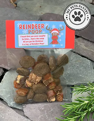 £4.15 • Buy Christmas REINDEER POOP Dog Treats & Official Elf Report - Present Gift ⭐⭐️⭐️⭐️⭐